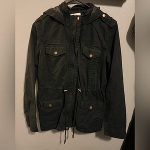 Zip and Button Up Jacket